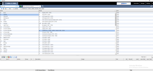 General GMIO EPC 12.2023 Spare Parts Catalog 3