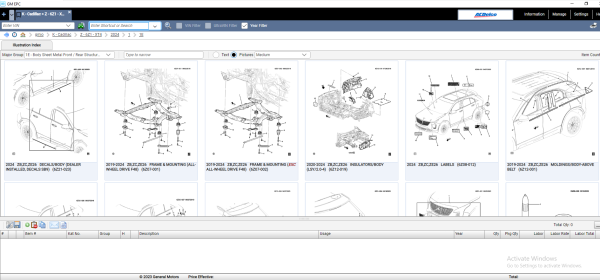 General GMIO EPC 12.2023 Spare Parts Catalog 7