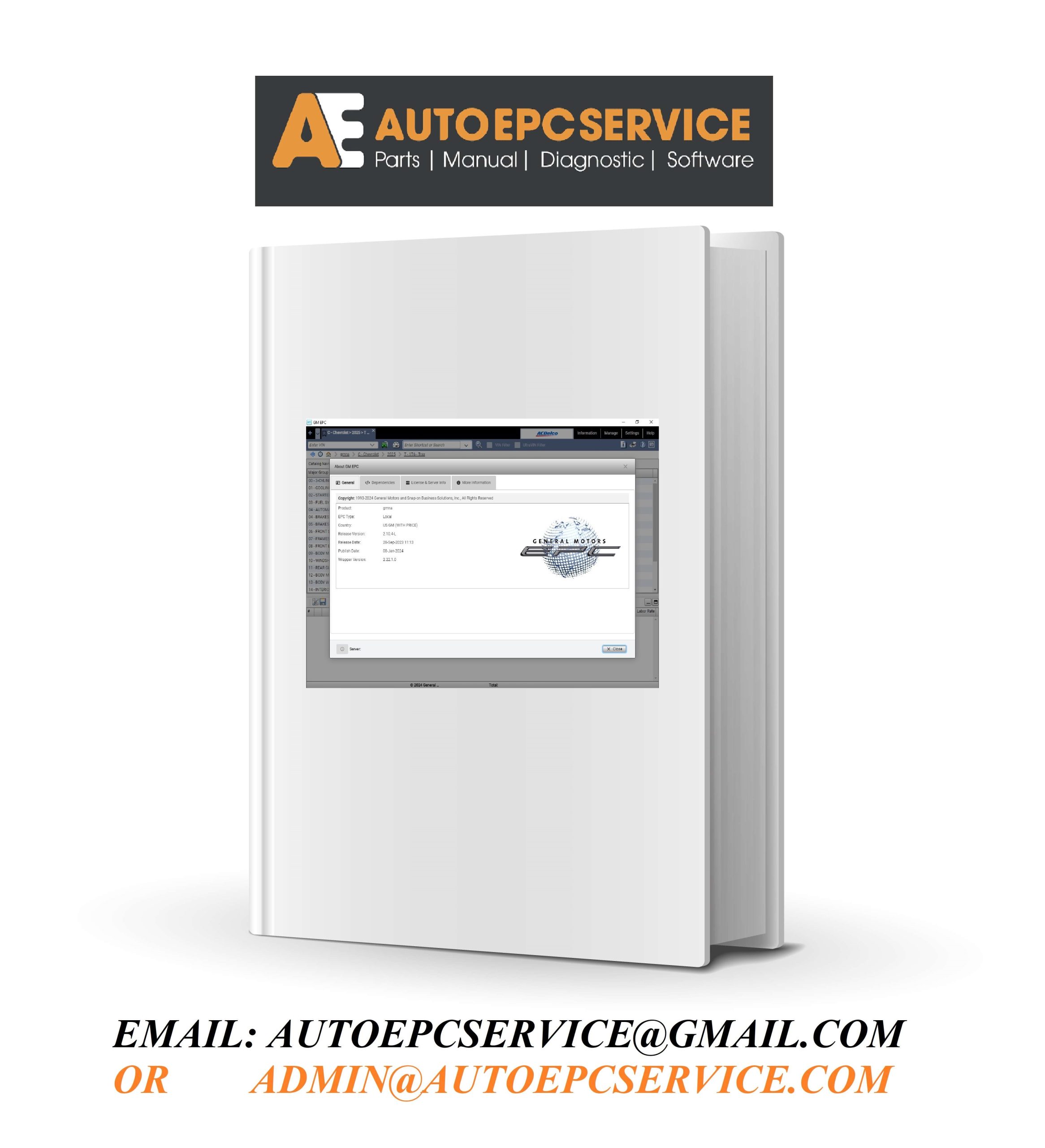 General Motors GMNA EPC 01.2024 Spare Parts Catalogue VMWARE scaled