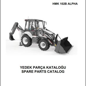 Hidromek Backhoe Loader HMK 102B ALPHA Spare Parts Catalog Y2501100R EN TR