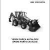 Hidromek Backhoe Loader HMK 102B SUPRA Spare Parts Catalog Y1012594 EN TR