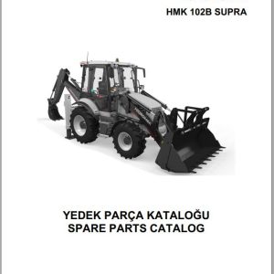 Hidromek Backhoe Loader HMK 102B SUPRA Spare Parts Catalog Y1402100 EN TR