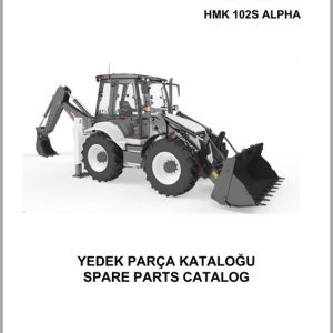 Hidromek Backhoe Loader HMK 102S ALPHA Spare Parts Catalog Y2701100H EN TR