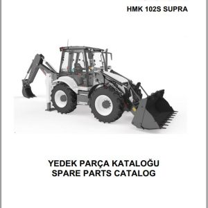 Hidromek Backhoe Loader HMK 102S SUPRA Spare Parts Catalog Y1502100 EN TR