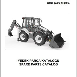 Hidromek Backhoe Loader HMK 102S SUPRA Spare Parts Catalog Y1502100H EN TR