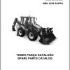 Hidromek Backhoe Loader HMK 102S SUPRA Spare Parts Catalog Y1602100 EN TR