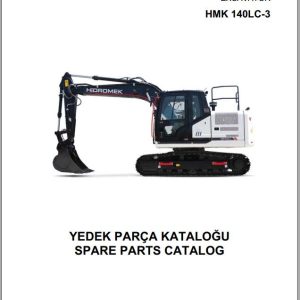 Hidromek Excavator HMK 140LC 3 Spare Parts Catalog H30732B300 EN TR