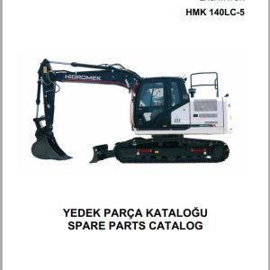 Hidromek Excavator HMK 140LC 5 Spare Parts Catalog H307325300U EN TR