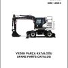Hidromek Excavator HMK 140W 3 Spare Parts Catalog H20732B300U EN TR