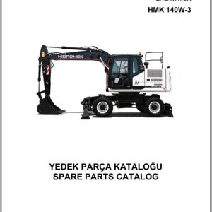 Hidromek Excavator HMK 140W 3 Spare Parts Catalog H20732B300U EN TR