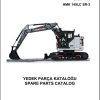 Hidromek Excavator HMK 145LC SR 3 Spare Parts Catalog H417322300U EN TR