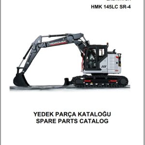 Hidromek Excavator HMK 145LC SR 4 Spare Parts Catalog H417324300U EN TR