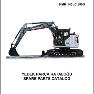 Hidromek Excavator HMK 145LC SR 5 Spare Parts Catalog H417325300U EN TR