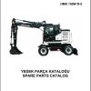 Hidromek Excavator HMK 150W R 5 Spare Parts Catalog H207325300 EN TR