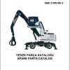 Hidromek Excavator HMK 210W MH 3 Spare Parts Catalog H52732B300U EN TR