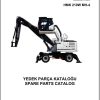 Hidromek Excavator HMK 210W MH 4 Spare Parts Catalog H527324300U EN TR
