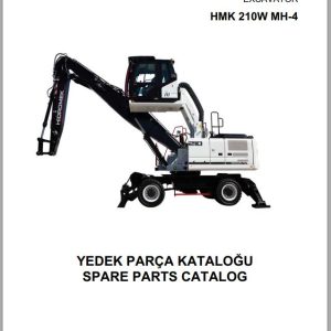 Hidromek Excavator HMK 210W MH 4 Spare Parts Catalog H527324300U EN TR