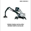 Hidromek Excavator HMK 210W MH 5 Spare Parts Catalog H527325300U EN TR