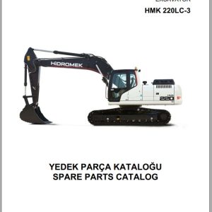 Hidromek Excavator HMK 220LC 3 Spare Parts Catalog H347322300 EN TR