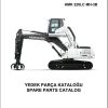 Hidromek Excavator HMK 220LC MH 3B Spare Parts Catalog H557323300 EN TR