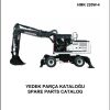 Hidromek Excavator HMK 220W 4 Spare Parts Catalog H237324300U EN TR