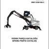 Hidromek Excavator HMK 220W MH 5 Spare Parts Catalog H537325300U EN TR