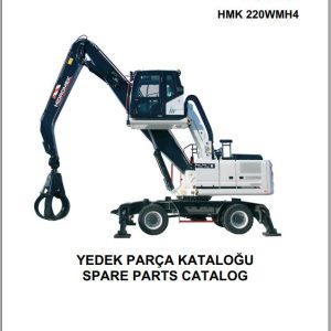 Hidromek Excavator HMK 220WMH4 Spare Parts Catalog H537324300U EN TR