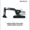 Hidromek Excavator HMK 230LC 3A Spare Parts Catalog H34732C300U EN TR