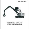 Hidromek Excavator HMK 230LC MH 5 Spare Parts Catalog H557325300 EN TR