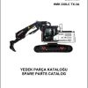 Hidromek Excavator HMK 230LC TX 3A Spare Parts Catalog H34732C300TX EN TR