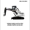 Hidromek Excavator HMK 230LCMH4 Spare Parts Catalog H557324300 EN TR