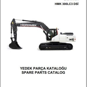 Hidromek Excavator HMK 300LC3 DSI Spare Parts Catalog H257322300DSI EN TR