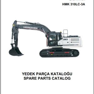 Hidromek Excavator HMK 310LC 3A Spare Parts Catalog H25732C300U EN TR