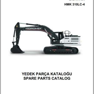 Hidromek Excavator HMK 310LC 4 Spare Parts Catalog H257324300U EN TR
