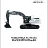 Hidromek Excavator HMK 310LC 5 Spare Parts Catalog H257325300U EN TR