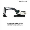 Hidromek Excavator HMK 370LC 3 HD Spare Parts Catalog H377322300U EN TR