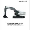 Hidromek Excavator HMK 390LC 5 HD Spare Parts Catalog H377325300U EN TR