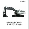 Hidromek Excavator HMK 500LC 3 Spare Parts Catalog H38732B300U EN TR