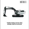 Hidromek Excavator HMK 500LC 4 HMK 520LC 4 Spare Parts Catalog H387324300U EN TR
