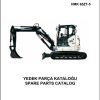 Hidromek Excavator HMK 65ZT 5 Spare Parts Catalog H157345300U EN TR