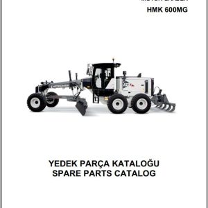 Hidromek Motor Grader HMK 600MG Spare Parts Catalog R60012301U EN TR