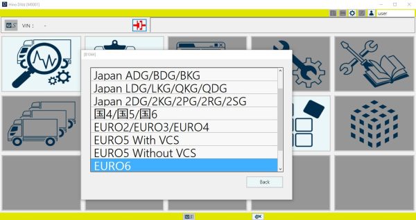 Hino DX3 Ver 1.23.9 11.2023 Diagnostic Software 4