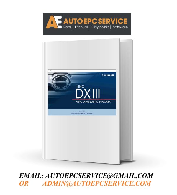 Hino DX3 Ver 1.23.9 11.2023 Diagnostic Software scaled