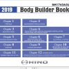 Hino Truck 2019 Body Builder Book Chassis Guide USA