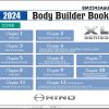 Hino Truck 2024 Body Builder Book Chassis Guide USA