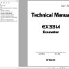 Hitachi Excavator EX33U Operator Parts Technical Workshop Manual 2