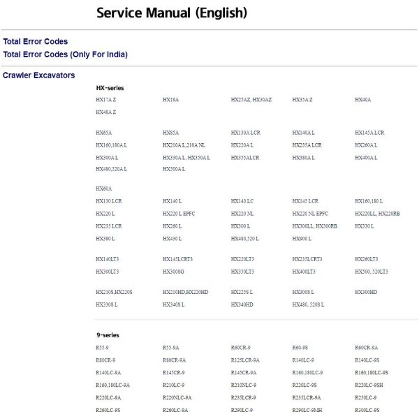 Hyundai Heavy Equipment Service Manual PDF Updated 01.2024 Offline 1