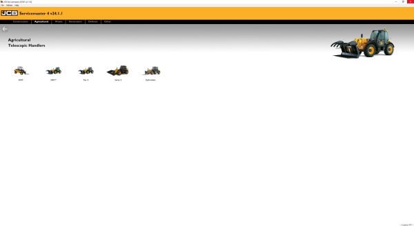 JCB ServiceMaster4 02.2024 V24.1.1 Diagnostic Software 10
