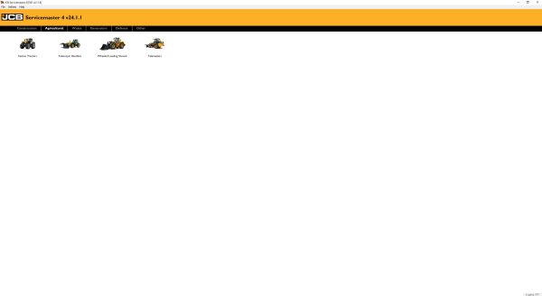 JCB ServiceMaster4 02.2024 V24.1.1 Diagnostic Software 2