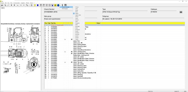 JUNGHEINRICH JETI ForkLift ET v4.37 Updated 513 01.2024 Spare Parts Catalog 5